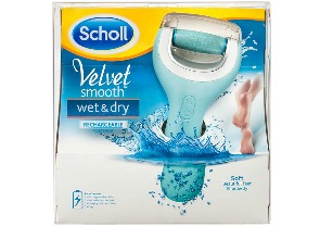 Scholl Velvet Smooth Wet & Dry Electronic Foot File