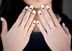 Nail Art Of The Week - Reverse Manicures, what do you think?