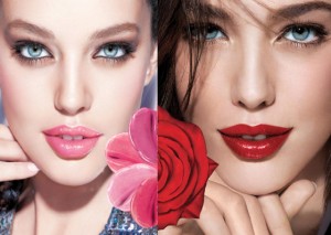 Which lip look do you prefer - red or pink?
