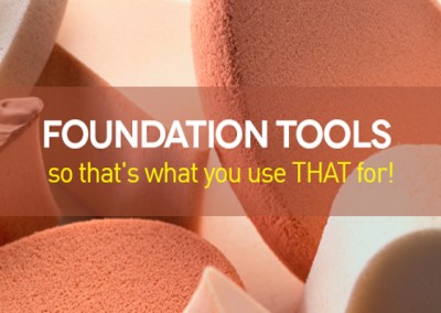 Foundation tools – so that’s what you use that for!
