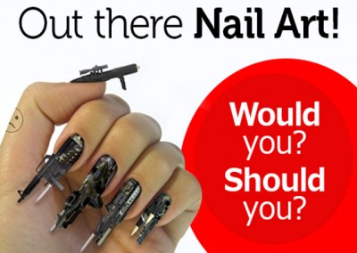 Out there Nail Art! Would you? Should you?