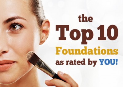 The Top Ten Foundations As Rated By YOU!