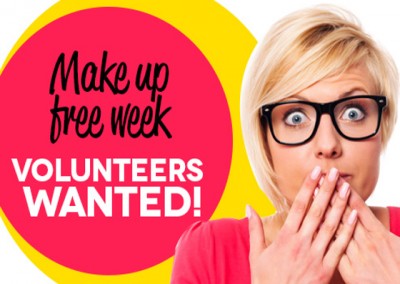 Make up free week – Volunteers Wanted!