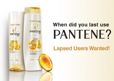 Did you use to use Pantene?