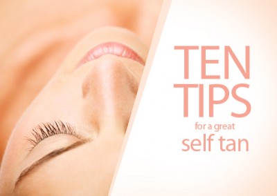 10 Tips for a Great Self Tan