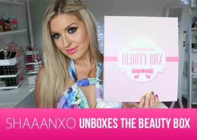 Shaaanxo unboxes the Beauty Box!