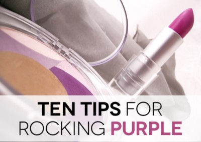 10 Tips For Rocking Purple