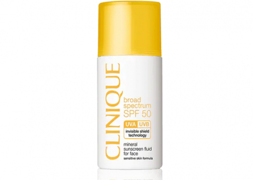 Clinique SPF 50 Mineral Sunscreen Fluid for Face Review