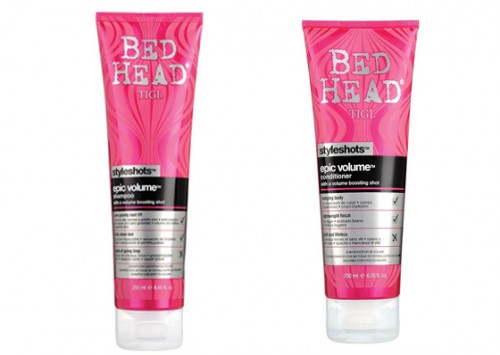 Prøve retfærdig kalender Tigi Bed Head Styleshots Epic Volume Shampoo and Conditioner - Beauty Review