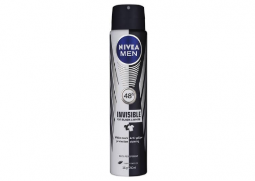 NIVEA MEN Invisible Black & White Power Aerosol Reviews