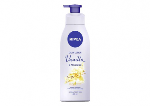 NIVEA Body Oil Infused Lotion Vanilla and Almond Oil Review
