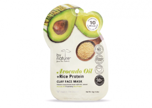 by nature Avocado Oil & Rice Protein Clay Face Mask Reviews