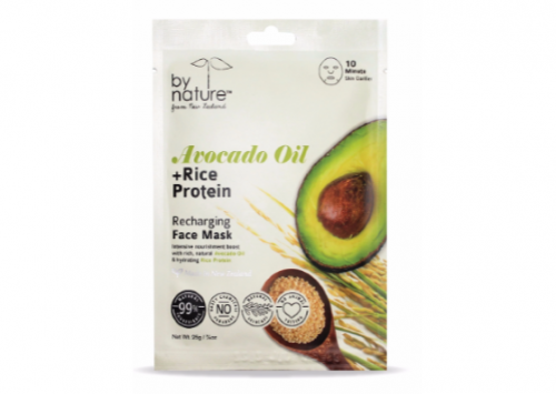 by nature Avocado Oil & Rice Protein Sheet Mask Reviews