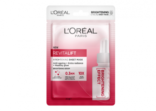L'Oreal Paris Revitalift Youthful Brightening Tissue Mask Reviews
