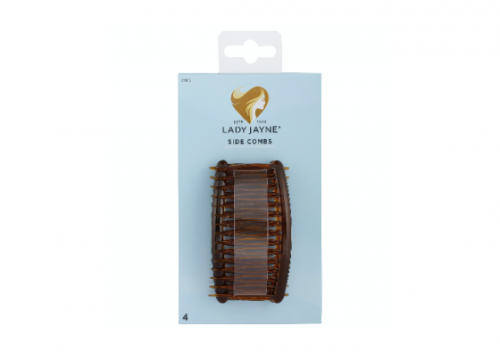 Lady Jayne Shell Side Comb - 4 Pack