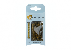 Lady Jayne Black Bobby Pins - 25 Pack