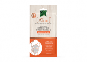A’kin Rosehip Oil with Vitamin C Brightening Face Mask