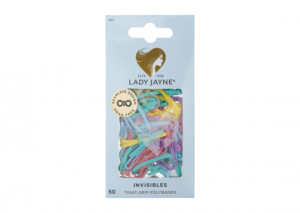 Lady Jayne Invisibles Tight-Grip Polybands - 50 pack Assorted Colours