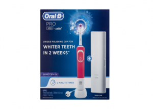 Oral-B Pro 100 3D White Polish Power Toothbrush Pink
