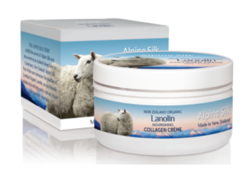 Alpine Silk Nourishing Collagen Crème with Organic Lanolin