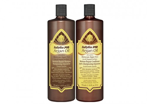 vinder Sygdom øverste hak BaByliss Pro Argan Oil Moisture Repair Shampoo and Conditioner Review -  Beauty Review