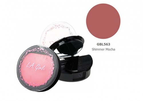 LA Girl Illuminating Blush Shimmer Mocha Review