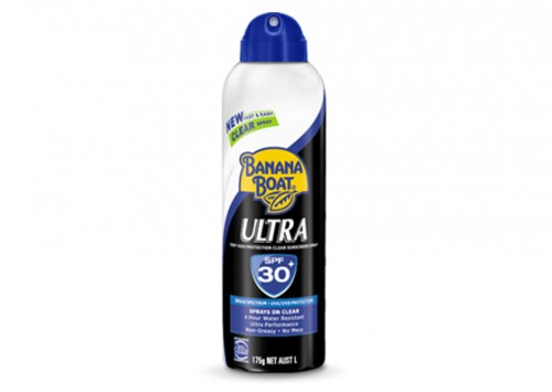 Banana Boat Ultra Clear Spray on Sunscreen Review