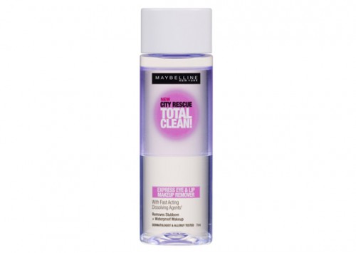 Maybelline Clean Express Total Clean Express Eye and Lip Makeup Remover Review