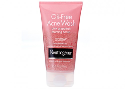 Neutrogena Deep Clean Facial Scrub Pink Grapefruit Review