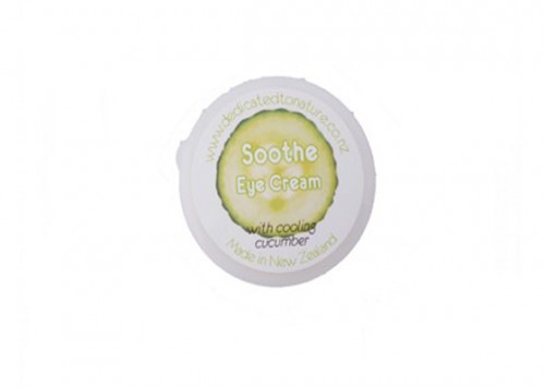 Dedicated To Nature Soothe eye cream Review
