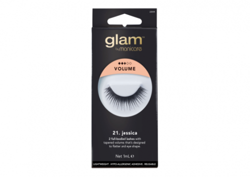 Glam by Manicare Jessica Lashes Review