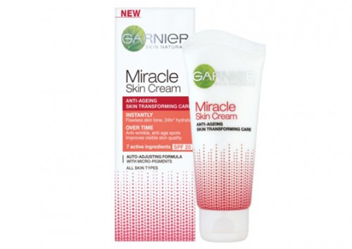 Garnier Miracle Skin Cream Facial Moisturiser Spf20 Review