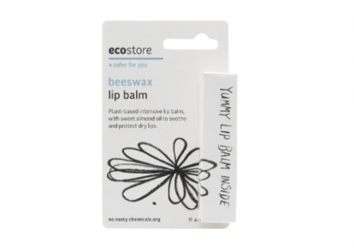 ecostore beeswax lip balm review