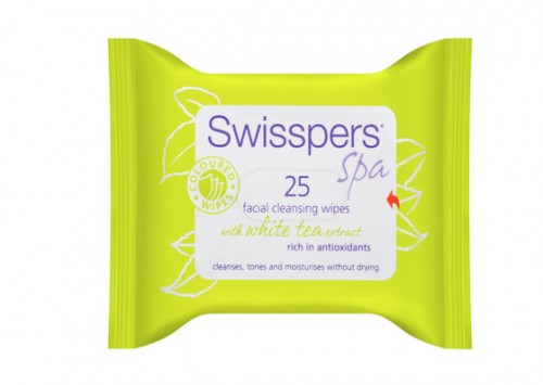 Swisspers Spa Facial Cleansing Wipes, white tea 25 pack Review