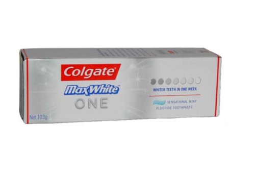 Colgate MaxWhite ONE Toothpaste Review