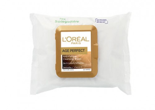 L'Oreal Paris Age Perfect Anti-Fatigue Cleansing Wipes Review
