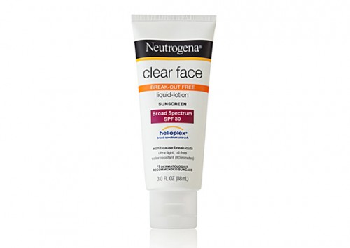 Neutrogena Ultra Sheer clear face Sunscreen liquid lotion SPF30 Review