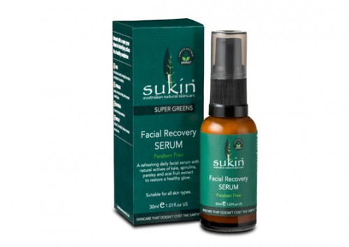 Sukin Super Greens Facial Recovery Serum Review