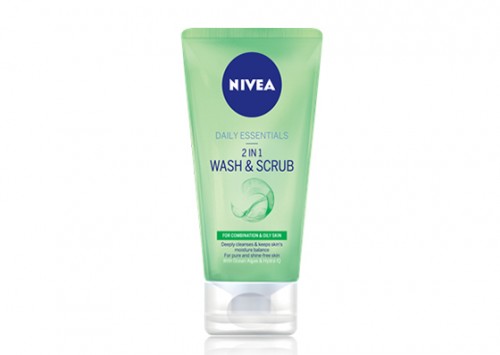 NIVEA Daily Essentials 2in1 Face Wash & Scrub Review