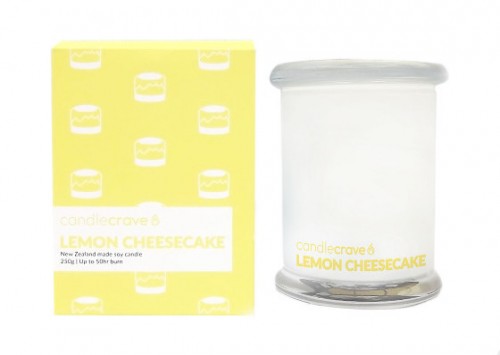 Candle Crave Lemon Cheesecake Scented Candle Review