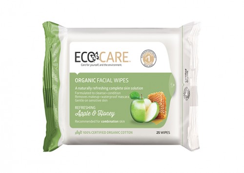 Eco Care Facial Cleansing Wipes Organic Apple with Honey Review