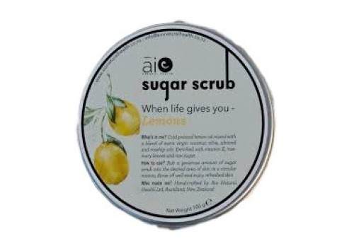 AIO Sugar Scrub in Lemon Review