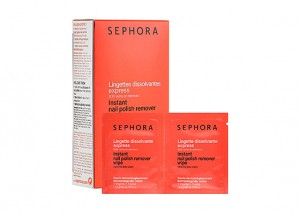 Sephora Collection Instant Nail Polish Remover Wipes Review