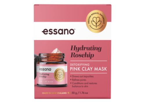essano Hydrating Rosehip Detoxifying Pink Clay Mask