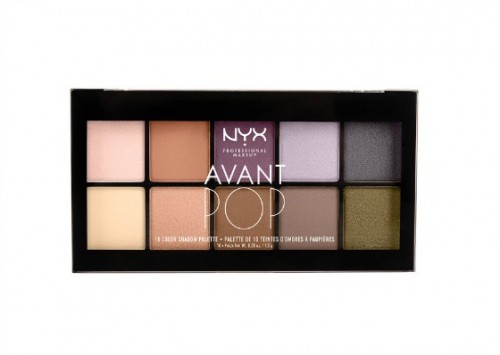 NYX Professional Makeup Avant Pop! Shadow Palette Review