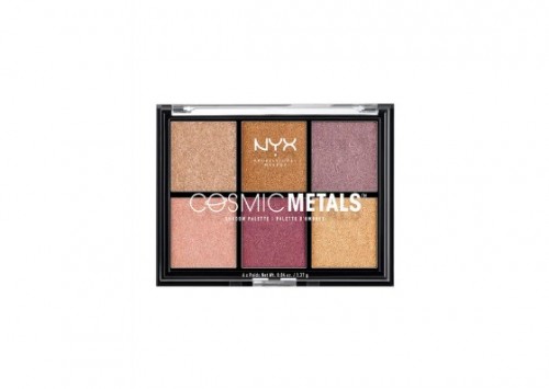 NYX Professional Makeup Cosmic Metals Eye Shadow Palette Review