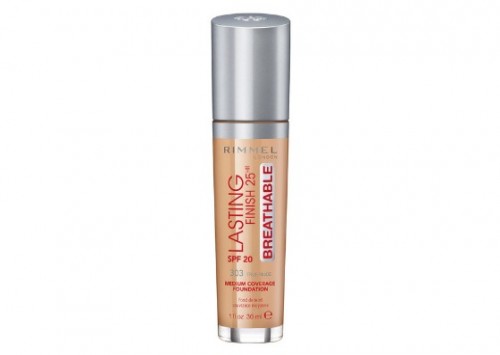 Rimmel Lasting Finish Breathable Foundation Review