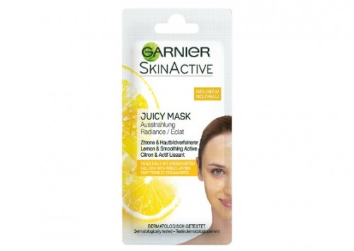 Garnier SkinActive Rescue Mask Juicy Lemon Review