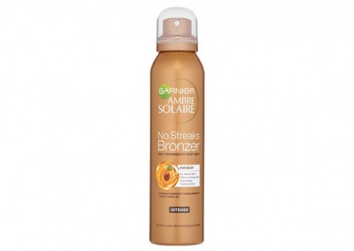 Garnier Ambre Solaire No Streaks Bronzer Self Tanning Dry Body Mist Review
