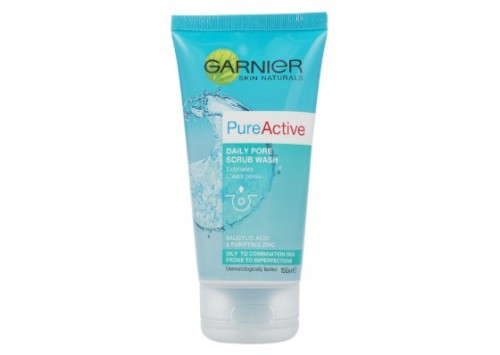 Garnier Pure Active Daily Pore Scrub Wash Review